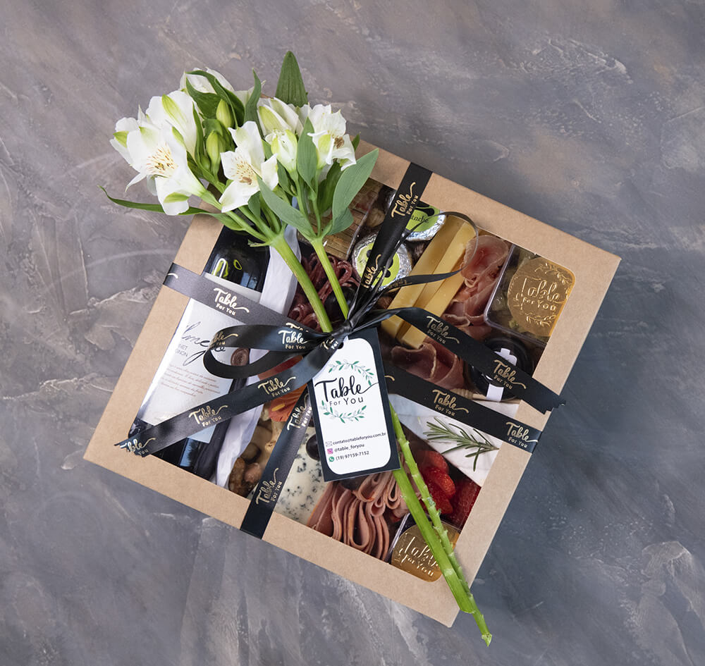 Gift Box Especial -Com Vinho